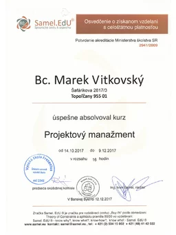 Projektový manažment www.samel.eu